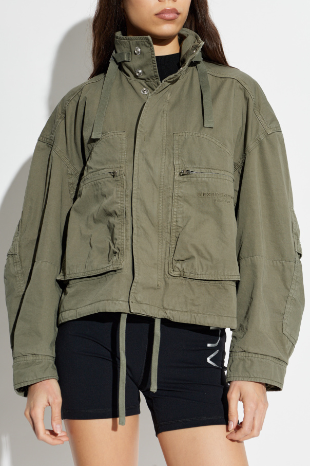 Alexander Wang Jacket with logo | Women's | Vitkac